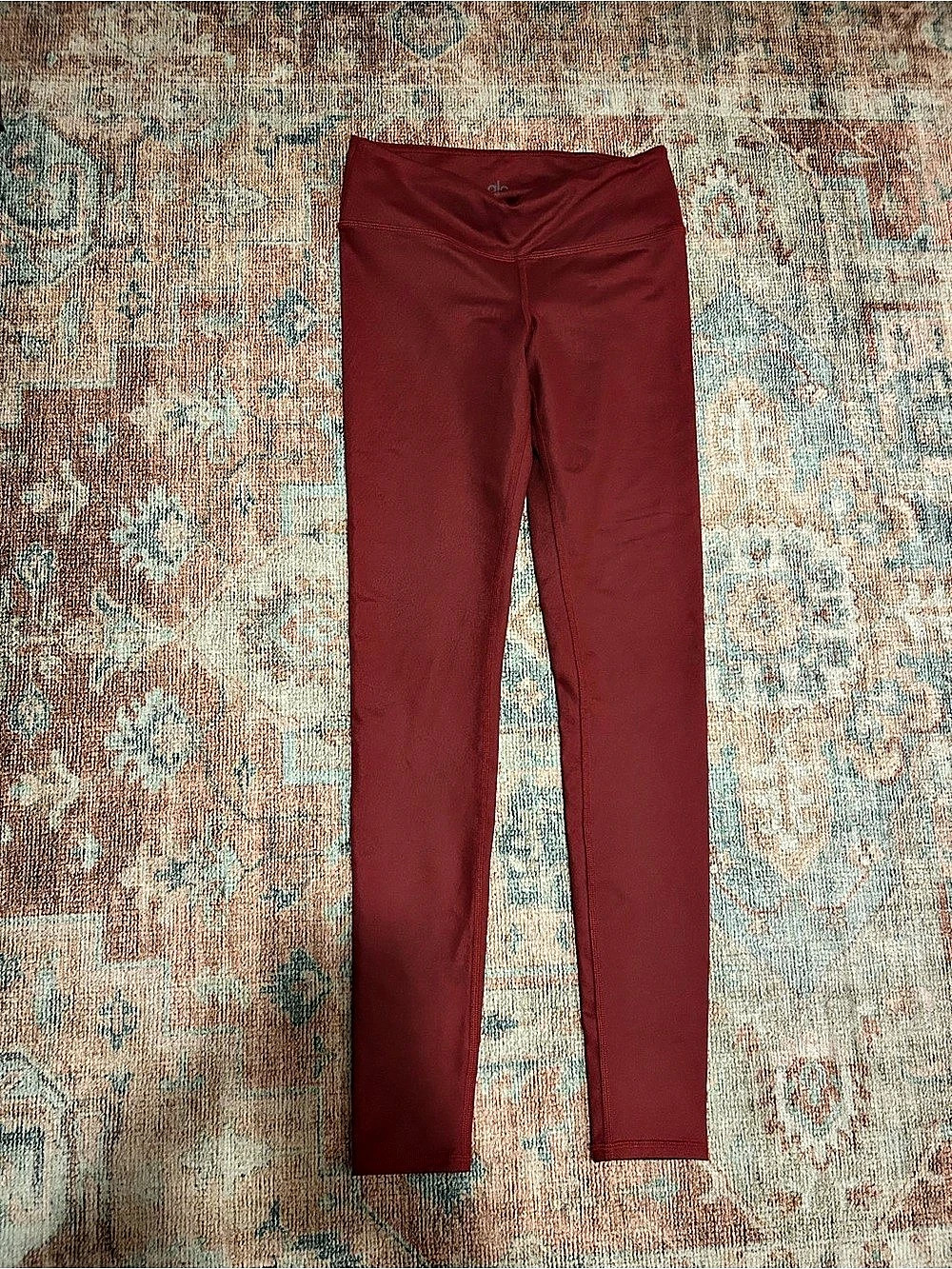 alo Women's Leggings XS Red Like New